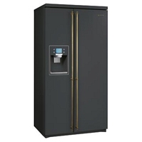 Холодильник 175 см высотой Smeg SBS800AO9