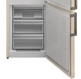Холодильник кремового цвета Scandilux CNF 379 EZ B фото 4 фото 4