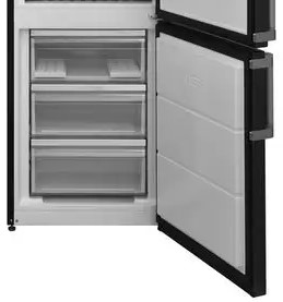 Чёрный холодильник Scandilux CNF 379 EZ D/X фото 4 фото 4