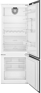 Большой встраиваемый холодильник с большой морозильной камерой Smeg C475VE