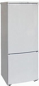 Невысокий холодильник с морозильной камерой Бирюса 151