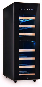 Чёрный винный шкаф Meyvel MV19-KBF2 фото 3 фото 3