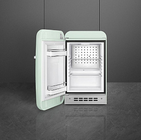 Маленький холодильник для квартиры студии Smeg FAB5LPG5 фото 2 фото 2