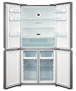Бесшумный холодильник с no frost Korting KNFM 81787 X фото 2 фото 2