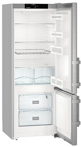 Маленький серебристый холодильник Liebherr CUef 2915 фото 3 фото 3
