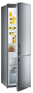 Серый холодильник Gorenje RKV42200E