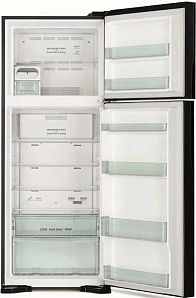 Двухкамерный бежевый холодильник HITACHI R-V 542 PU7 BEG фото 3 фото 3