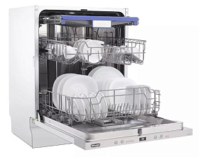 Большая встраиваемая посудомоечная машина DeLonghi DDW06F Basilia фото 4 фото 4