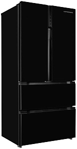 Чёрный многокамерный холодильник Kuppersberg RFFI 184 BG фото 2 фото 2