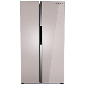 Бежевый холодильник Side-by-Side Kuppersberg KSB 17577 CG