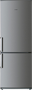 Серебристый холодильник ноу фрост ATLANT ХМ 4524-080 N