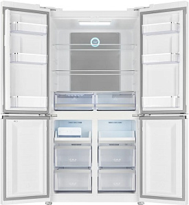 Широкий холодильник с нижней морозильной камерой Kuppersberg NFFD 183 WG фото 2 фото 2