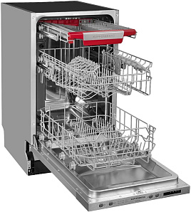 Компактная красная посудомоечная машина Kuppersberg  GLM 4537 фото 4 фото 4