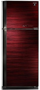 Широкий двухкамерный холодильник Sharp SJ-GV58ARD