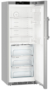 Маленький серебристый холодильник Liebherr KBef 3730 фото 4 фото 4