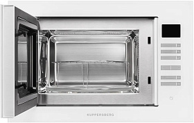 Встраиваемая белая микроволновая печь Kuppersberg HMW 645 W фото 3 фото 3