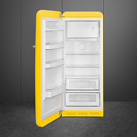 Жёлтый холодильник Smeg FAB28LYW5 фото 2 фото 2