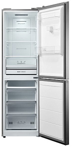 Серый холодильник Midea MDRB379FGF02 фото 2 фото 2