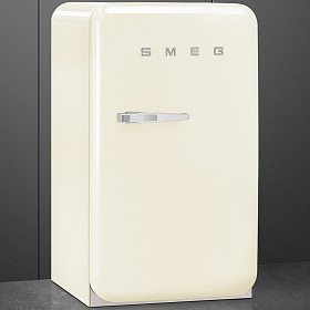Бежевый холодильник в стиле ретро Smeg FAB10RP фото 3 фото 3