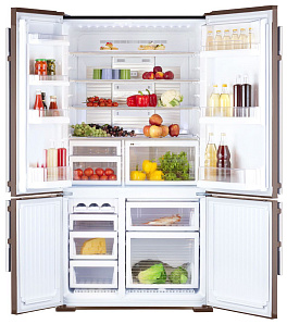 Широкий холодильник Mitsubishi Electric MR-LR78G-BR-R фото 3 фото 3