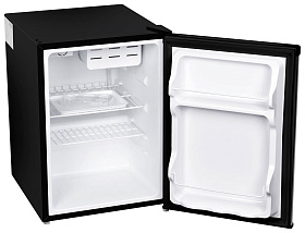 Маленький узкий холодильник Hyundai CO1002 серебристый фото 4 фото 4