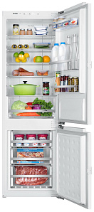 Стеклянный холодильник Haier BCFT 628 AWRU