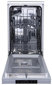 Отдельностоящая серебристая посудомоечная машина 45 см Gorenje GS520E15S фото 4 фото 4