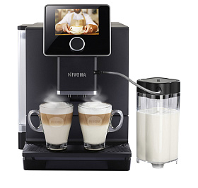 Кофемашина с автоматическим капучинатором для офиса Nivona NICR 960