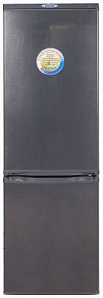 Чёрный двухкамерный холодильник DON R 291 G
