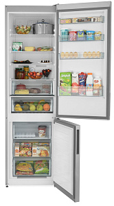 Двухкамерный холодильник Scandilux CNF379Y00 S фото 3 фото 3