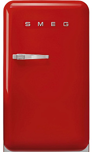 Ретро красный холодильник Smeg FAB10RRD5