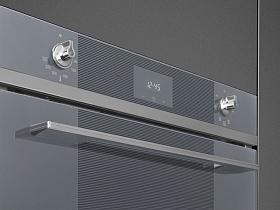 Электрический встраиваемый духовой шкаф с сенсорным управлением Smeg SF6100VS1 фото 4 фото 4