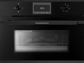 Встраиваемая микроволновая печь с грилем Kuppersbusch CM 6330.0 S5 Black Velvet