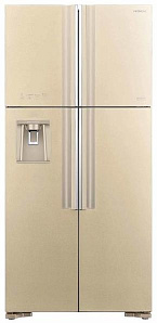 Широкий холодильник с верхней морозильной камерой HITACHI R-W 662 PU7 GBE