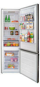 Холодильник цвета нержавеющая сталь Schaub Lorenz SLU C201D0 G фото 3 фото 3