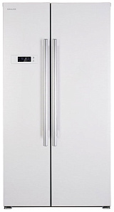 Широкий двухдверный холодильник с морозильной камерой Graude SBS 180.0 W