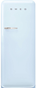 Холодильник голубого цвета в ретро стиле Smeg FAB28RPB5