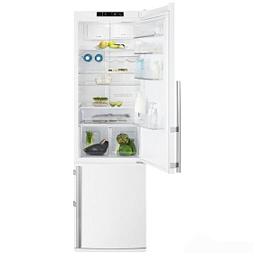 Белый холодильник  2 метра Electrolux EN 3880 AOW