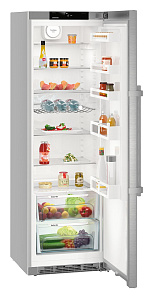Серый холодильник Liebherr Kef 4330