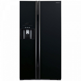 Широкий холодильник  HITACHI R-S702GPU2GBK