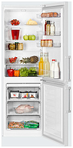 Белый холодильник Beko RCSK 339 M 21 W