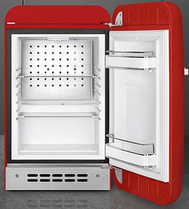 Красные узкие холодильники Smeg FAB5RRD5 фото 3 фото 3