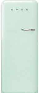 Двухкамерный зелёный холодильник Smeg FAB28LPG3