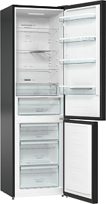 Холодильник  шириной 60 см Gorenje NRK6201SYBK фото 2 фото 2