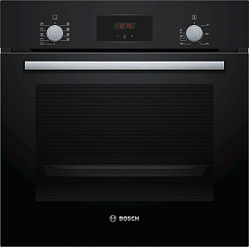 Чёрный электрический духовой шкаф Bosch HBF 114 EB 0R