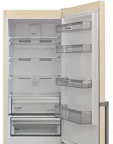 Бежевый холодильник с No Frost Scandilux CNF 379 EZ B фото 3 фото 3