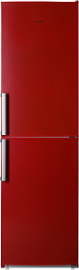 Двухкамерный красный холодильник ATLANT ХМ 4425-030 N