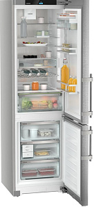 Двухкамерный серый холодильник Liebherr CNsdd 5753