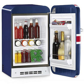 Узкий холодильник 40 см Smeg FAB5RDUJ5 фото 4 фото 4