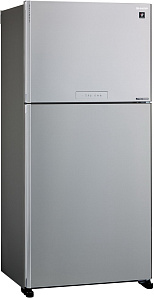 Серебристый холодильник Sharp SJ-XG 60 PMSL